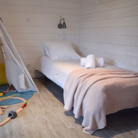 Cliquez pour découvrir toutes les photos de l'HÉBERGEMENT ! chalet - Mélusine Aux Epesses photo 5