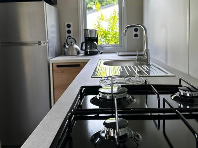 Cliquez pour découvrir toutes les photos de l'HÉBERGEMENT ! mobil-home - Le Colombier - Naturiste photo 7