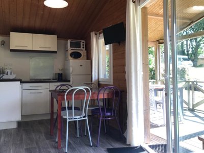 Cliquez pour découvrir toutes les photos de l'HÉBERGEMENT ! chalet - Domaine Du Scorff photo 2