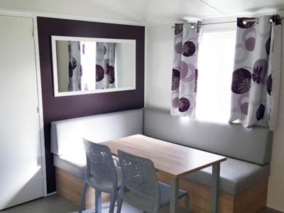 Cliquez pour découvrir toutes les photos de l'HÉBERGEMENT ! mobil-home - BONNES VACANCES Sur CAMPING LE BOSC photo 2