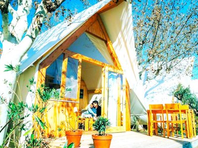 tente en toile et bois - Costa Del Sol Glamping Village photo 7