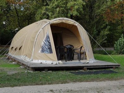Cliquez pour découvrir toutes les photos de l'HÉBERGEMENT ! tente - Sunelia L'Etang De Sologne photo 2