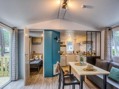 Cliquez pour découvrir toutes les photos de l'HÉBERGEMENT ! mobil-home - Le Tedey photo 3