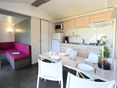 Cliquez pour découvrir toutes les photos de l'HÉBERGEMENT ! mobil-home - Des Carrières Et Nature photo 2