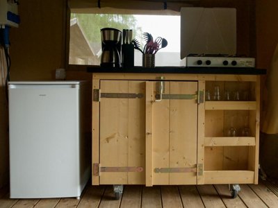 tente en toile et bois - Floreal Holidays Het Veen photo 7