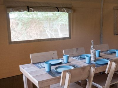 tente en toile et bois - Floreal Holidays Het Veen photo 8