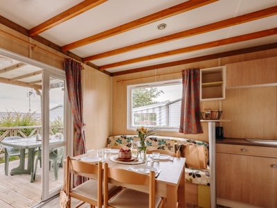 Cliquez pour découvrir toutes les photos de l'HÉBERGEMENT ! mobil-home - Slow Village Pornic photo 7