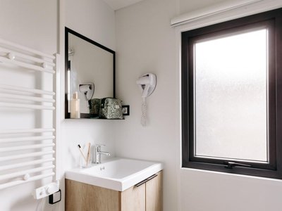 Cliquez pour découvrir toutes les photos de l'HÉBERGEMENT ! mobil-home - Slow Village Pornic photo 3
