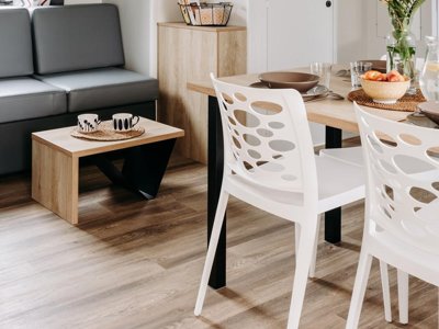 Cliquez pour découvrir toutes les photos de l'HÉBERGEMENT ! mobil-home - Slow Village Pornic photo 7