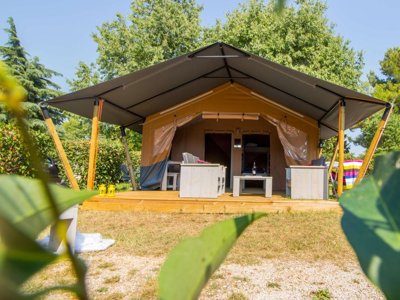 tente en toile et bois - Valamar Baska photo 1
