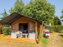 Cliquez pour découvrir toutes les photos de l'HÉBERGEMENT ! tente en toile et bois - camping Valamar Baska photo 8