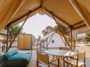 tente en toile et bois - camping TAIGA Costa Calida photo 2