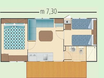 Cliquez pour découvrir toutes les photos de l'HÉBERGEMENT ! mobil-home - Club Del Sole Roseto Degli Abruzzi Easy Village photo 7