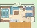 Cliquez pour découvrir toutes les photos de l'HÉBERGEMENT ! mobil-home - camping Club Del Sole Roseto Degli Abruzzi Easy Village photo 7