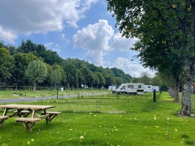 tente en toile et bois - Le Hameau De L'Ourthe photo 6