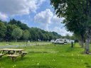 tente en toile et bois - camping Le Hameau De L'Ourthe photo 6