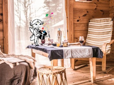 Cliquez pour découvrir toutes les photos de l'HÉBERGEMENT ! chalet - Les Fées Du Moulin photo 3