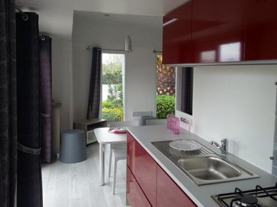 Cliquez pour découvrir toutes les photos de l'HÉBERGEMENT ! mobil-home - Les Lauriers Roses photo 4