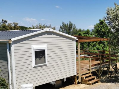 Cliquez pour découvrir toutes les photos de l'HÉBERGEMENT ! mobil-home - Les Lauriers Roses photo 3