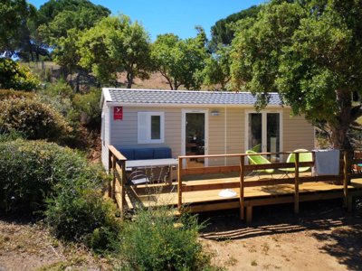 Cliquez pour découvrir toutes les photos de l'HÉBERGEMENT ! mobil-home - Les Lauriers Roses photo 2