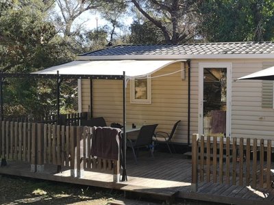 Cliquez pour découvrir toutes les photos de l'HÉBERGEMENT ! mobil-home - Les Lauriers Roses photo 3
