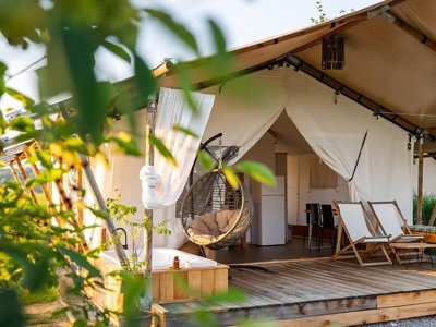 Cliquez pour découvrir toutes les photos de l'ÉTABLISSEMENT ! camping Glamping Kolpa Resort photo 5