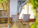 tente en toile et bois - camping Glamping Kolpa Resort photo 4