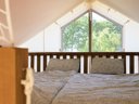 tente en toile et bois - camping Glamping Kolpa Resort photo 5