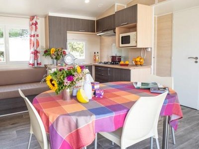 Cliquez pour découvrir toutes les photos de l'HÉBERGEMENT ! mobil-home - île Blanche - Ile De Ré photo 3