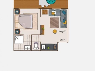 Cliquez pour découvrir toutes les photos de l'HÉBERGEMENT ! studio - Sunêlia Les Logis D'Orres photo 4