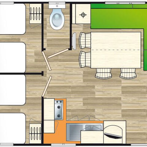 mobilhome - Les Sables D'Argent photo 3