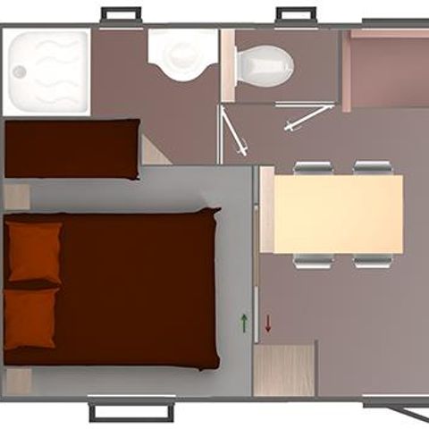 Cliquez pour découvrir toutes les photos de l'HÉBERGEMENT ! mobilhome - Les Sables D'Argent photo 4