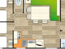 Cliquez pour découvrir toutes les photos de l'HÉBERGEMENT ! mobil-home - camping Les Sables D'argent photo 4