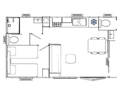 Cliquez pour découvrir toutes les photos de l'HÉBERGEMENT ! mobil-home - L'Atlantique photo 6