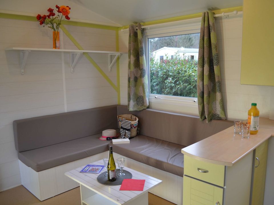 Cliquez pour découvrir toutes les photos de l'HÉBERGEMENT ! mobil-home - Flower L'Echo Du Malpas photo 2