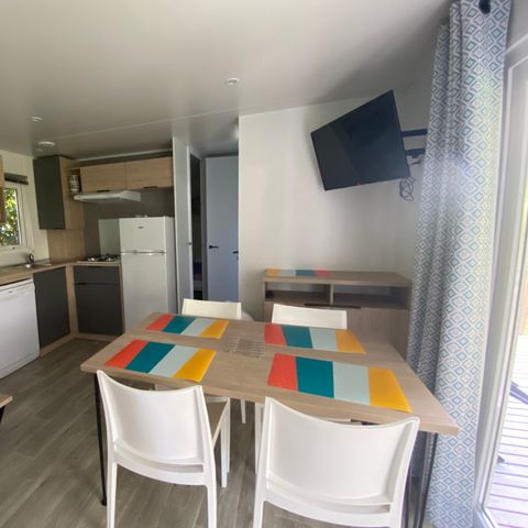 Cliquez pour découvrir toutes les photos de l'HÉBERGEMENT ! mobil-home - Flower L'Echo Du Malpas photo 2