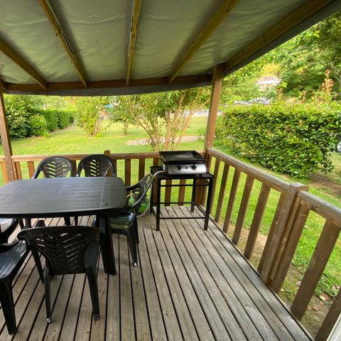 Cliquez pour découvrir toutes les photos de l'HÉBERGEMENT ! mobil-home - Flower L'Echo Du Malpas photo 3