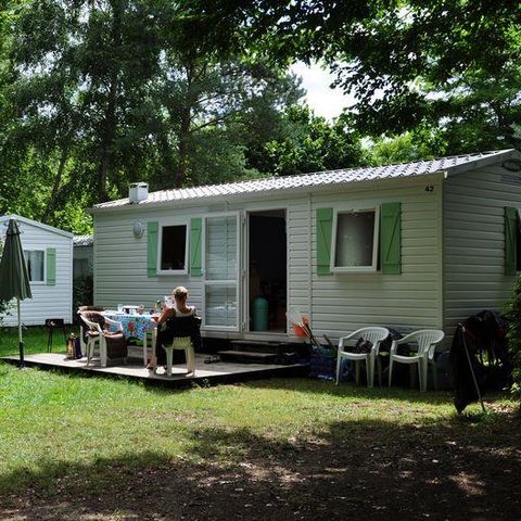 Cliquez pour découvrir toutes les photos de l'HÉBERGEMENT ! mobil-home - Flower L'Echo Du Malpas photo 2