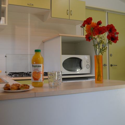 Cliquez pour découvrir toutes les photos de l'HÉBERGEMENT ! mobil-home - Flower L'Echo Du Malpas photo 5