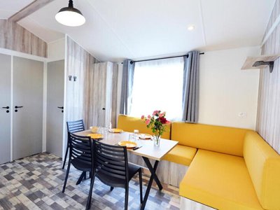 Cliquez pour découvrir toutes les photos de l'HÉBERGEMENT ! mobil-home - Au Vallon Rouge photo 2