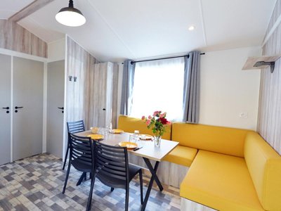 Cliquez pour découvrir toutes les photos de l'HÉBERGEMENT ! mobil-home - Au Vallon Rouge photo 2