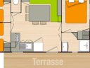 Cliquez pour découvrir toutes les photos de l'HÉBERGEMENT ! mobil-home - camping Au Vallon Rouge photo 3
