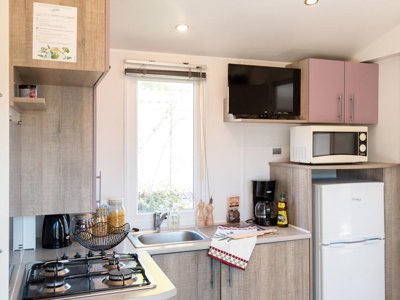 Cliquez pour découvrir toutes les photos de l'HÉBERGEMENT ! mobil-home - Club Navarrosse Plage 4* - MS VACANCES photo 4