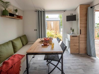 Cliquez pour découvrir toutes les photos de l'HÉBERGEMENT ! mobil-home - Club Navarrosse Plage 4* - MS VACANCES photo 4