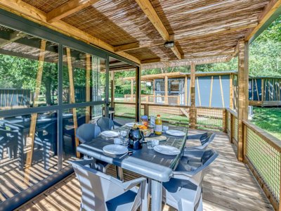 Cliquez pour découvrir toutes les photos de l'HÉBERGEMENT ! mobil-home - Paradis Le Coiroux photo 2