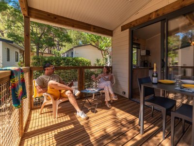 Cliquez pour découvrir toutes les photos de l'HÉBERGEMENT ! mobil-home - La Pinède Enchantée photo 3