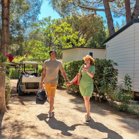 Cliquez pour découvrir toutes les photos de l'HÉBERGEMENT ! mobilhome - La Pinède Enchantée photo 1