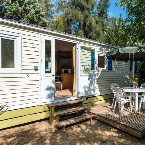 Cliquez pour découvrir toutes les photos de l'HÉBERGEMENT ! mobilhome - La Pinède Enchantée photo 3