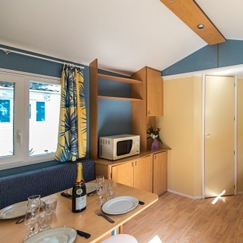 Cliquez pour découvrir toutes les photos de l'HÉBERGEMENT ! mobilhome - La Pinède Enchantée photo 4