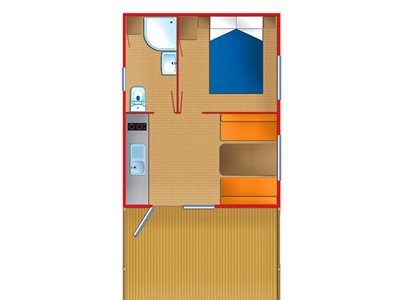 Cliquez pour découvrir toutes les photos de l'HÉBERGEMENT ! mobil-home - Caminha photo 10